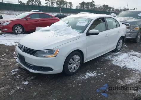 2011 Volkswagen Jetta 2.5L Se из США, поврежденный, VIN 3VWDZ7AJ3BM351456